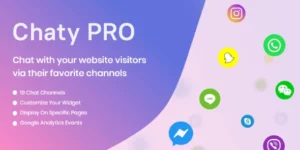 Chaty Pro WordPress Chat Plugin 3.2.9破解版插件