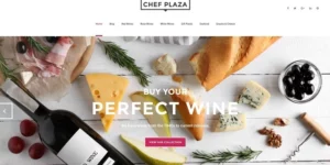 Chef Plaza Food And Wine Store WooCommerce Theme 1.0.0破解版主题