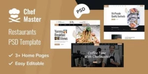 Chefmaster Restaurant WordPress Theme 1.0.0破解版主题