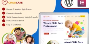 Child Care Premium WordPress Theme WordPress Theme 1.0.1破解版主题