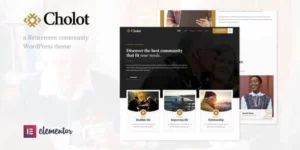 Cholot Retirement Community WordPress Theme 1.2破解版主题