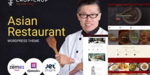 Chop-Chop Asian Restaurant WordPress Theme 1.0.1破解版主题
