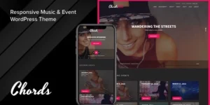 Chords Music / Artist / Radio WordPress theme 2.7.0破解版主题