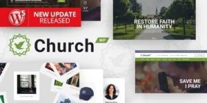 ChurchWP A Contemporary WordPress Theme for Churches 1.9.3破解版主题
