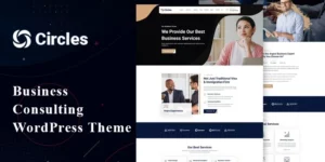 Circles Business Consulting WordPress Theme 1.0.0破解版主题