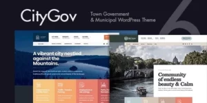 CityGov City Government Municipal WordPress Theme 6.0破解版主题