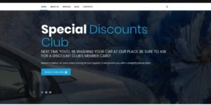 CleanWheel Car Wash WordPress Theme 1.0.0破解版主题