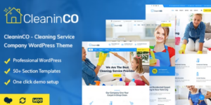 CleaninCO Home Services WordPress Theme 1.9破解版主题