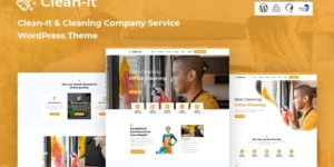 Cleanit Cleaning Company Service Responsive WordPress Theme 1.0.0破解版主题