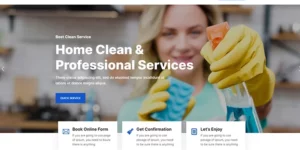 Cleanstor Cleaning Company Responsive WordPress Theme 1.0.0破解版主题