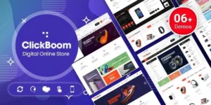ClickBoom Digital Store WooCommerce WordPress Theme (6+ Homepage Designs) 1.6.18破解版主题