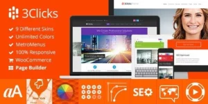 Clicks | Responsive Multi-Purpose WordPress Theme 3.1.4破解版主题