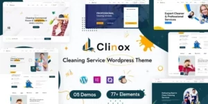 Clinox Cleaning Services WordPress Theme 1.0.4破解版主题