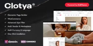 Clotya Fashion Store eCommerce Theme 1.2.6破解版主题