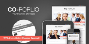 Co-Porlio: Feature Rich WordPress Theme 1.2.5破解版主题