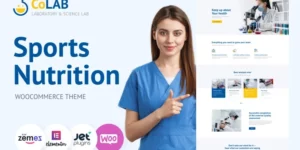 CoLab Laboratory Science Research WordPress Theme 1.0.1破解版主题
