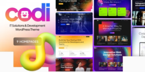 Codi IT Services WordPress Theme 1.0.4破解版主题