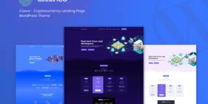 Coeus Cryptocurrency Landing Page WordPress Them 1.1.5破解版主题