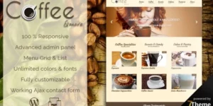Coffee – Barista and Coffee Bar WordPress Theme 2.18破解版主题