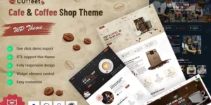 Coffeet Cafe Coffee Shop WordPress Theme 1.0.0破解版主题