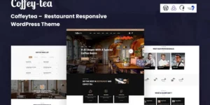 Coffeytea Restaurant Responsive WordPress Theme 1.0.0破解版主题