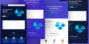 Coincap – Cryptocurrency ICO Landing Page WordPress Theme 1.2破解版主题