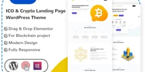 Coinmax ICO Crypto Landing Page Free WordPress Theme 1.0.0破解版主题