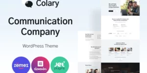 Colary Communication Company WordPress Theme 1.0.1破解版主题