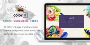 Color Folio Portfolio WordPress 1.2破解版主题