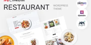 Come&Eat Restaurant Multipurpose Modern WordPress Elementor Theme WordPress Theme 1.0.0破解版主题