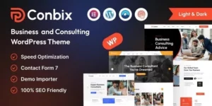 Conbix Business Consulting WordPress Theme 1.0.5破解版主题
