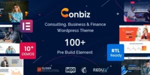 Conbiz – Business Consulting WordPress Theme 1.6破解版主题