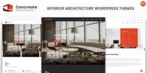Concreate Interior Architecture Interactive WordPress Theme 1破解版主题