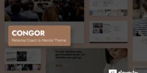 Congor Personal Coach Mentor WordPress Theme 1破解版主题