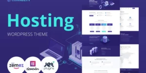 Connecty Hosting WordPress Elementor Theme WordPress Theme 1.0.1破解版主题