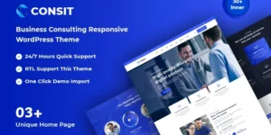 Consit Business Consulting Responsive WordPress Theme 1.0.0破解版主题