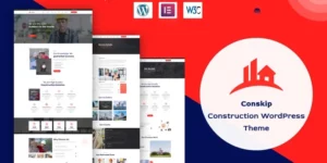 Conskip Construction And Renovation WordPress Theme 1.0.0破解版主题