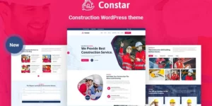 Constar Construction Responsive WordPress theme WordPress Theme 1.0.0破解版主题