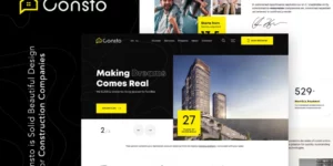 Consto | Industrial Construction Company Theme 1.1.0破解版主题