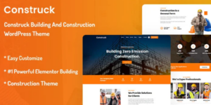 Construck – Building And Construction WordPress Theme 1.0.1破解版主题