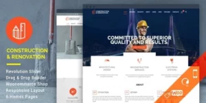 Construction Construction Building WordPress 3.8破解版主题