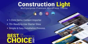 Construction Free MultiPurpose WordPress Themes 1.3.2破解版主题