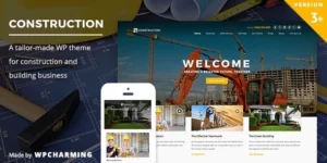 Construction WordPress Theme 3.8破解版主题