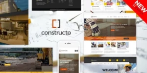 Constructo Construction WordPress Theme 4.3.0破解版主题