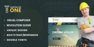 Constructor One – Construction WP Theme 2.2破解版主题