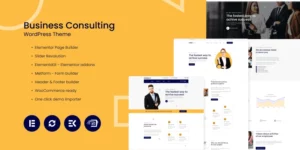 Consulity Business Consulting WordPress Theme 2.2.0破解版主题
