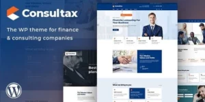 Consultax Financial Consulting WordPress Theme 1.0.9.1破解版主题