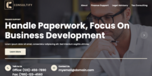 Consultify – Business Theme for Consulting Companies 1.0.0破解版主题