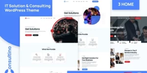 Consultino – IT Solutions IT Service WordPress Theme 1.0.0破解版主题