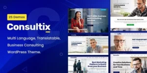 Consultix Business Consulting WordPress Theme 4.0.1破解版主题